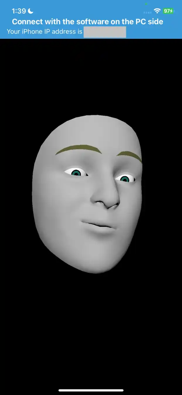 iFacialMocap connection settings